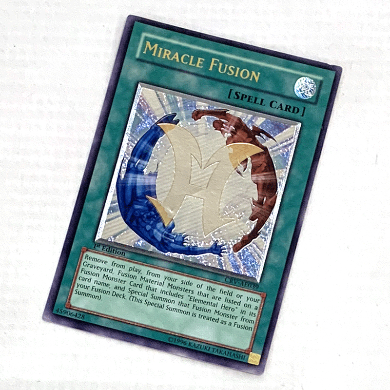 2021福袋】 遊戯王 ミラクルフュージョン レリーフ 英語 英語版 1st
