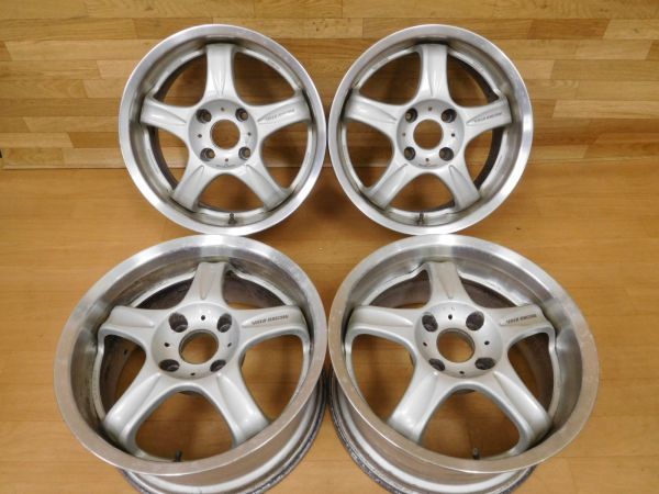 【2022新春福袋】 13-167◆希少!!★RAYS プリメーラ ランエボ3 180SX S13 TE37 GT-C エボリューション★16in8J+37,7J+37★GT-7 グループAV ボルクレーシング 社外品