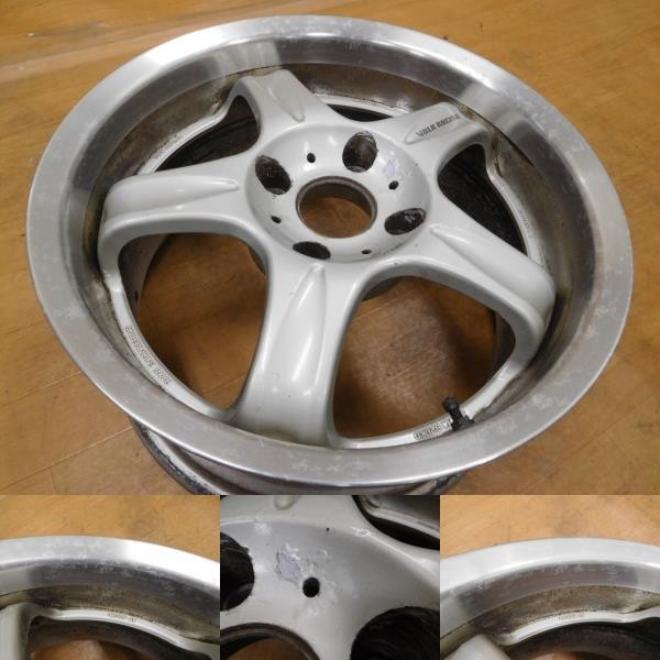 13-167◆希少!!★RAYS ボルクレーシング グループAV エボリューション★16in8J+37,7J+37★GT-7 GT-C TE37 S13 180SX ランエボ3 プリメーラ_画像6
