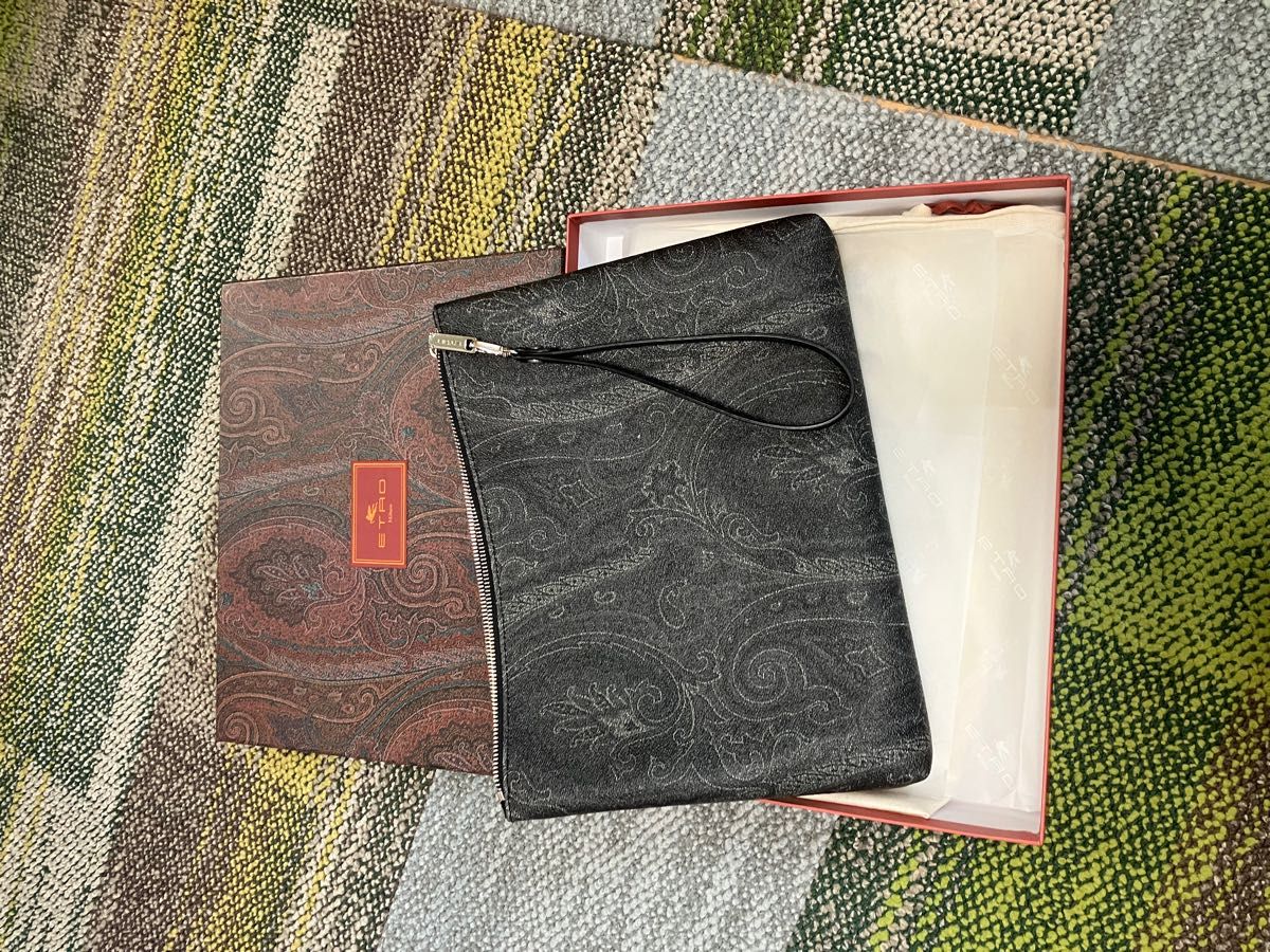 ETRO(エトロ) 長財布+クラッチバッグ　セット　美品