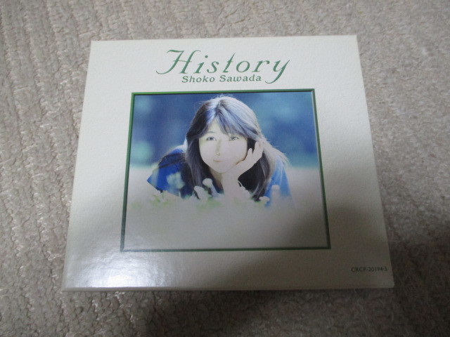 ◇沢田聖子/History◇2CD　卒業　シオン　キャンパススケッチ　流れる季節の中で　ヒストリー　送520_画像1