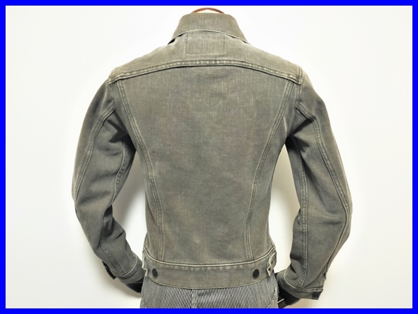  prompt decision! FULL COUNT Fullcount Lot.2341 black Denim jacket men's 36