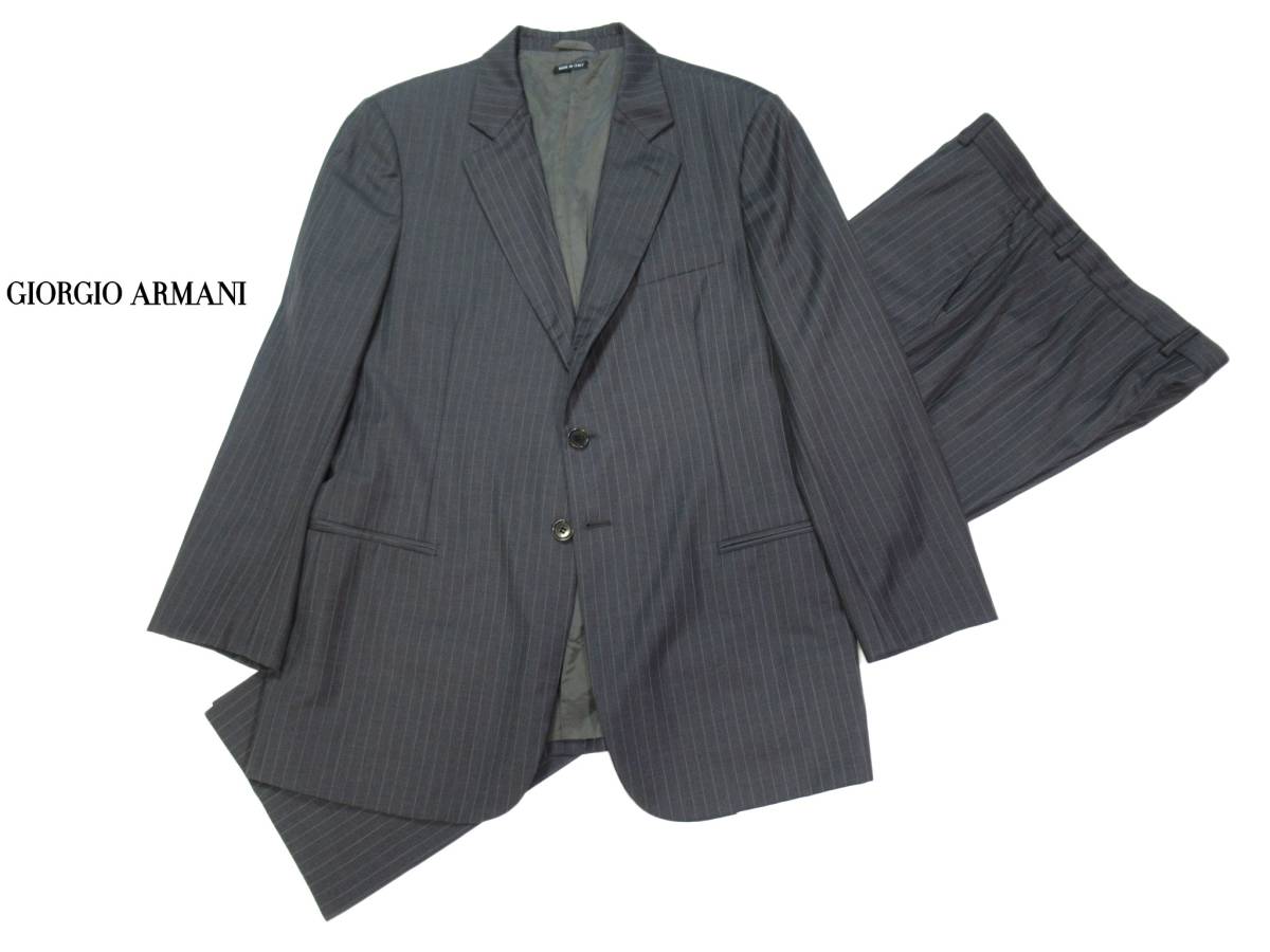 色々な 国内正規品 黒タグGIORGIO ARMANI ストライプ柄 Armani