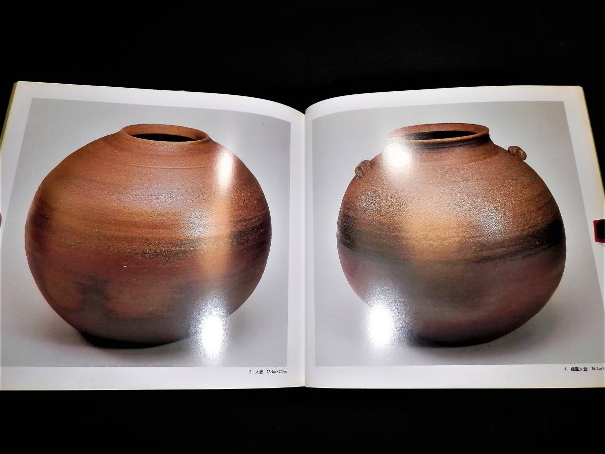 □図録□備前.藤原雄.新作展□茶碗.茶入.大壺.花器.壺.花入.水指.掛花
