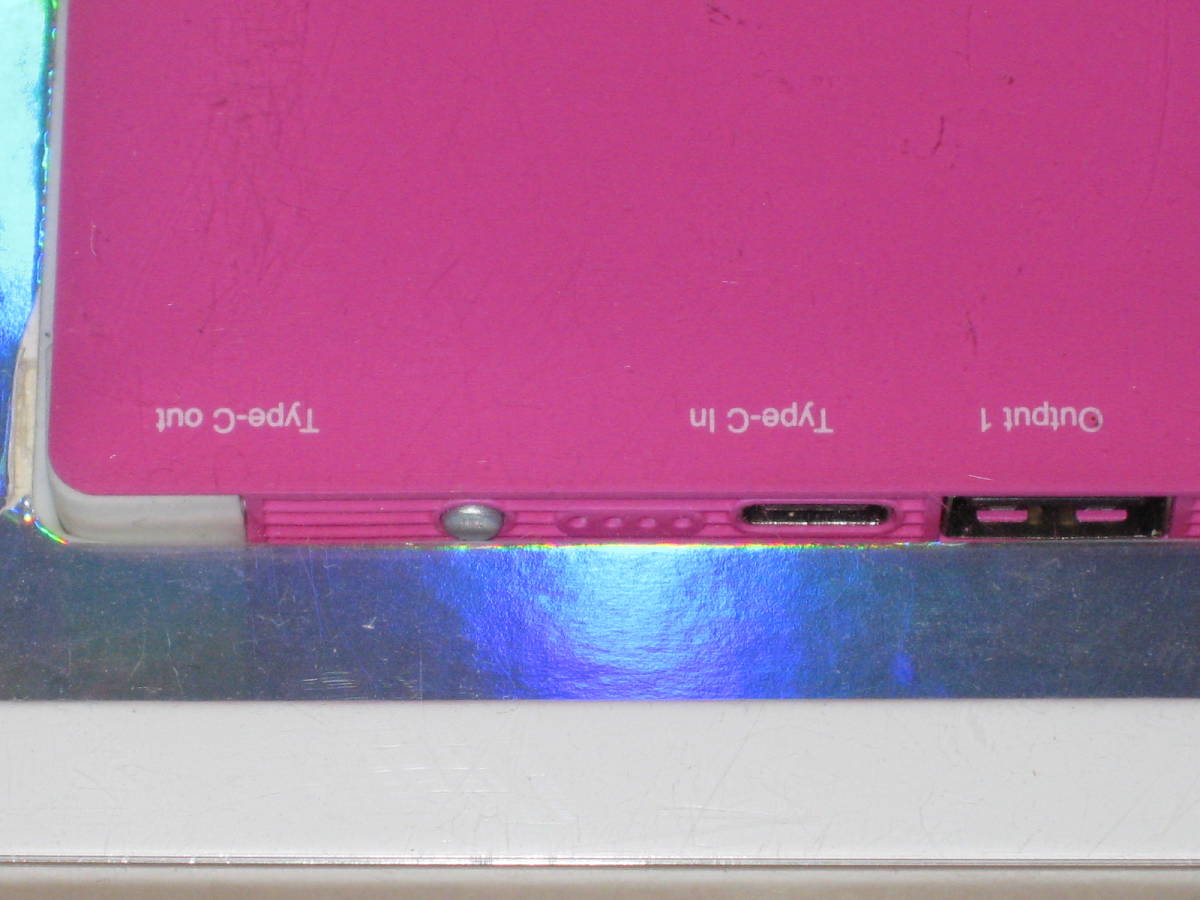 オシャモバ　モバイルバッテリー ピンク 10000mAh 5V/2.4Ａ急速充電 PSEマーク付き 送¥185～_画像6