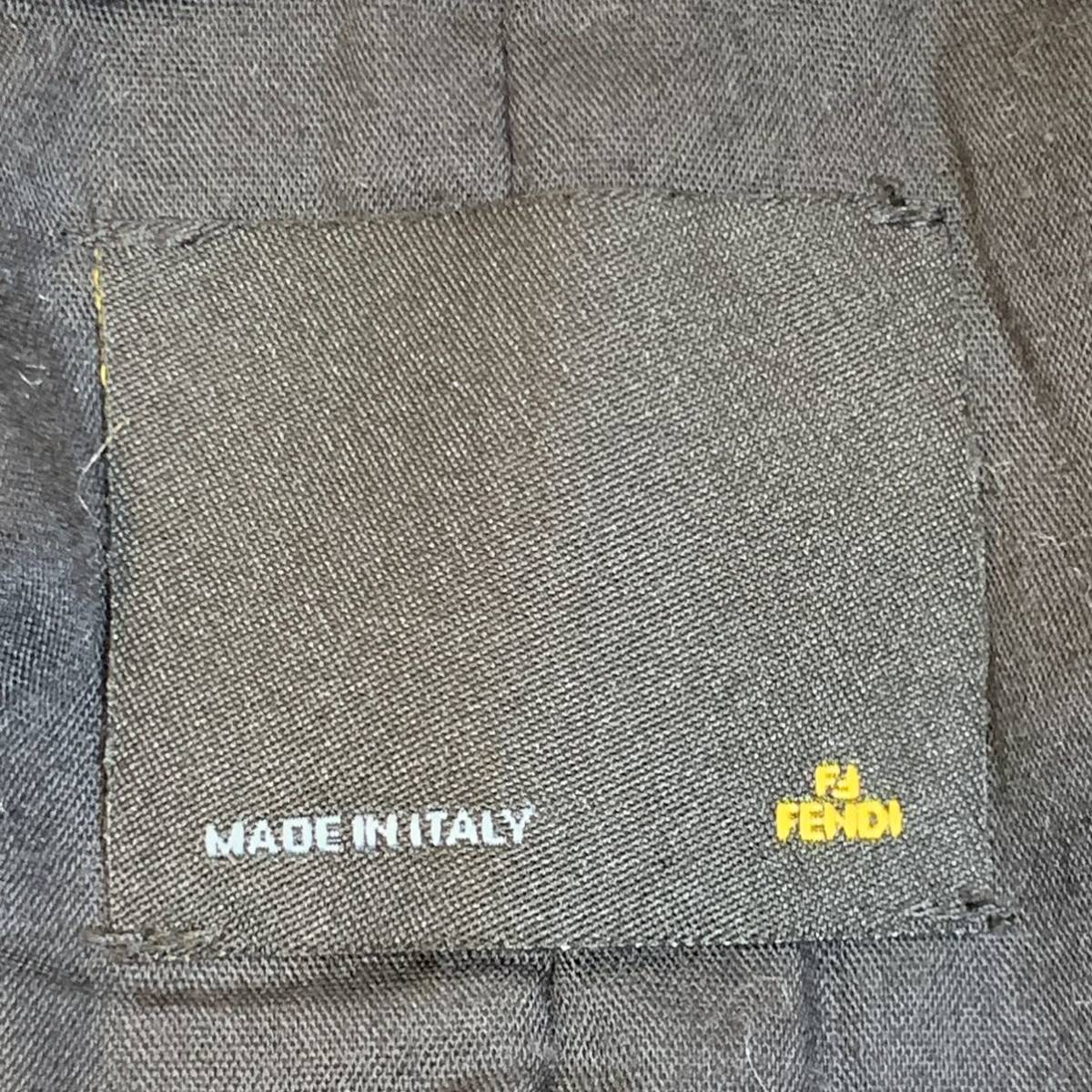 レア】FENDI ズッカ柄 中綿入り トレンチコート フェンディ Lサイズ