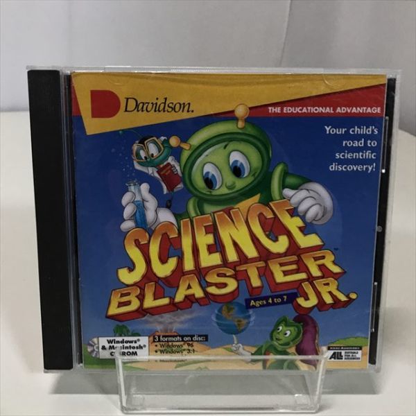 Z5461 ◆SCIENCE BLASTER JR Windows Macintosh PCゲームソフト_画像1