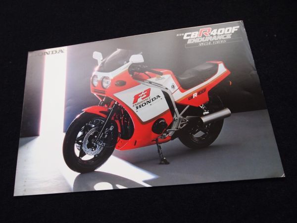  Honda CBR400F* Endurance 84 year? rare catalog * beautiful beautiful goods * postage included!