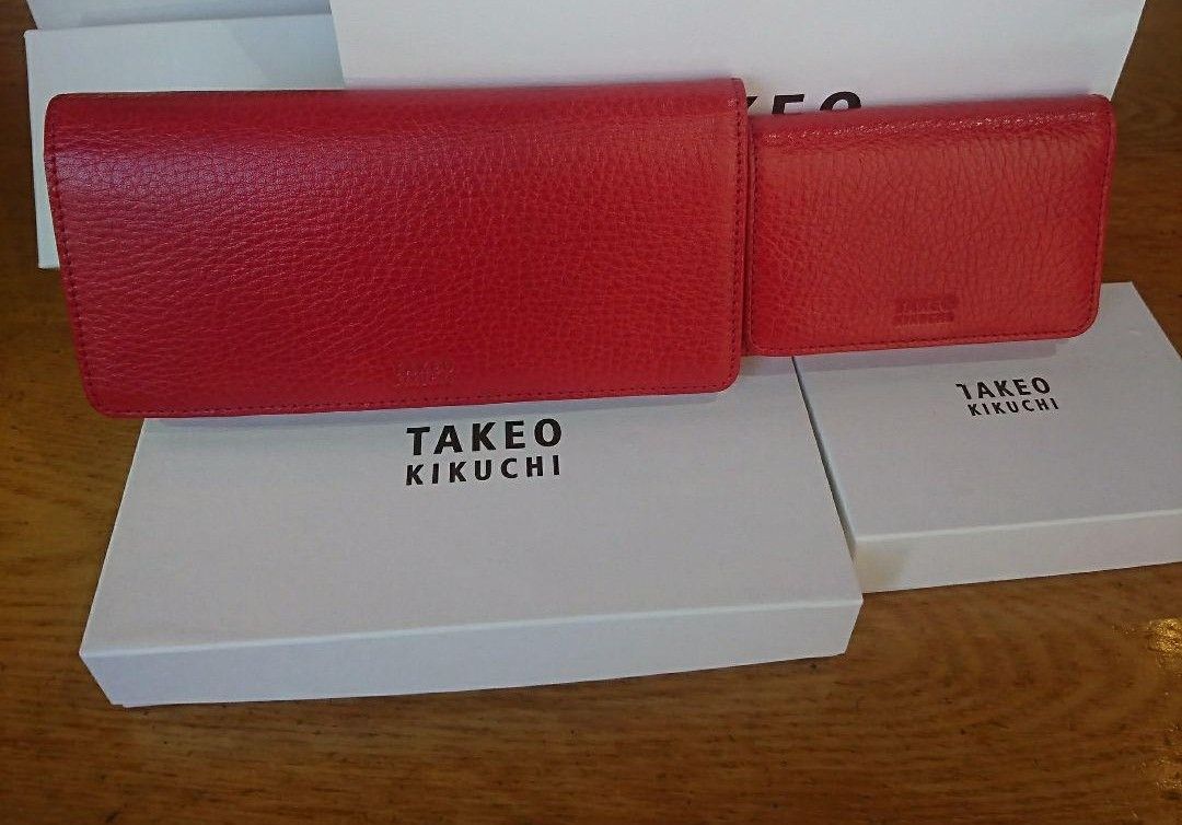 魅力的な価格 タケオキクチ長財布・名刺入れのセット 新品未使用 TAKEO
