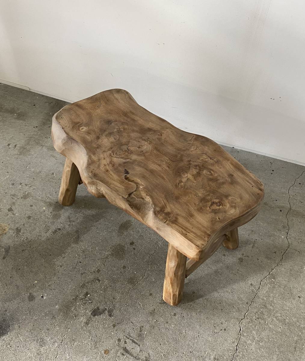 フランス ビンテージ Vintage table 2stool テーブル スツール アンティーク 店舗什器_画像6