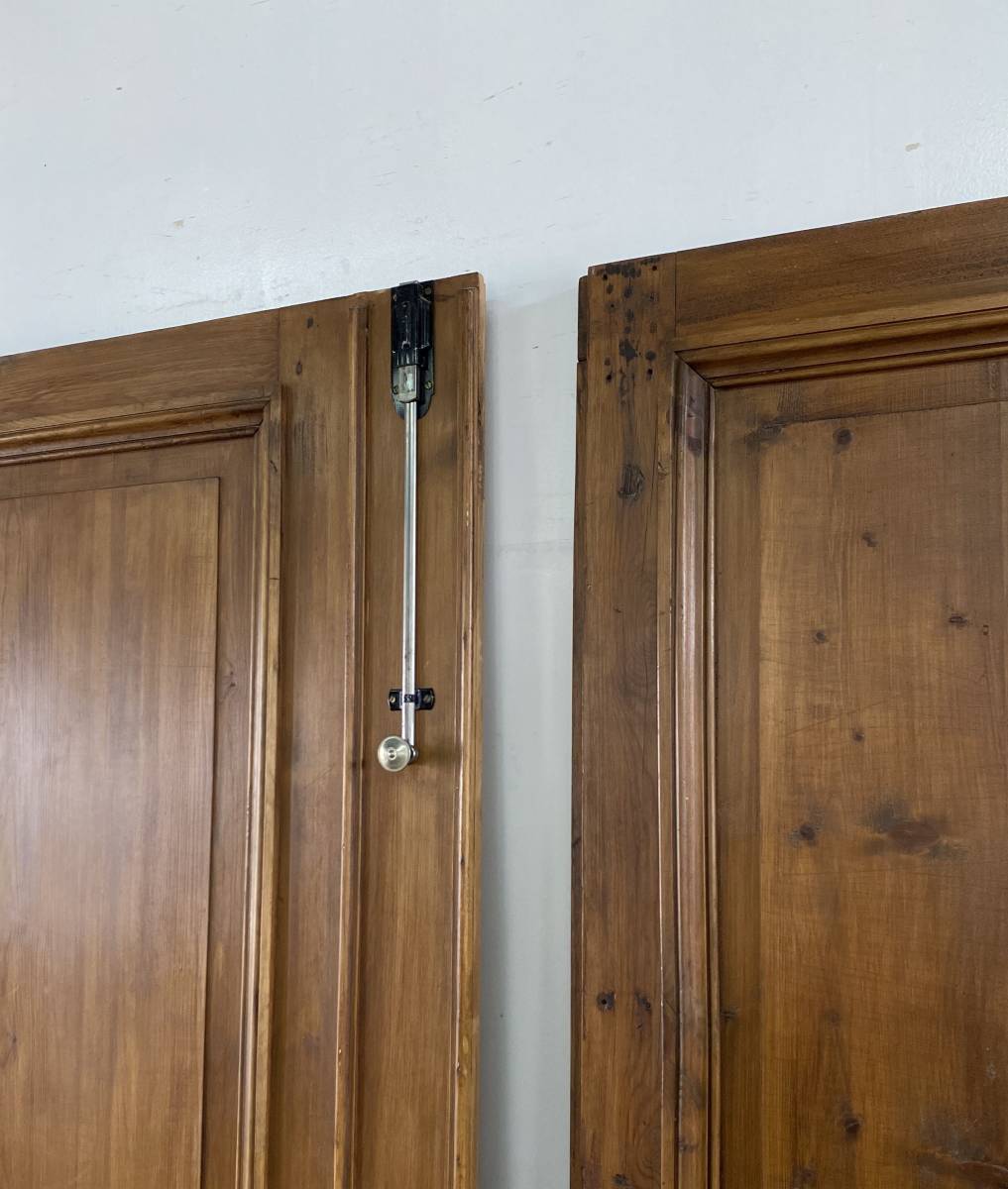 フランス アンティーク french panel double doors ドア テーブル