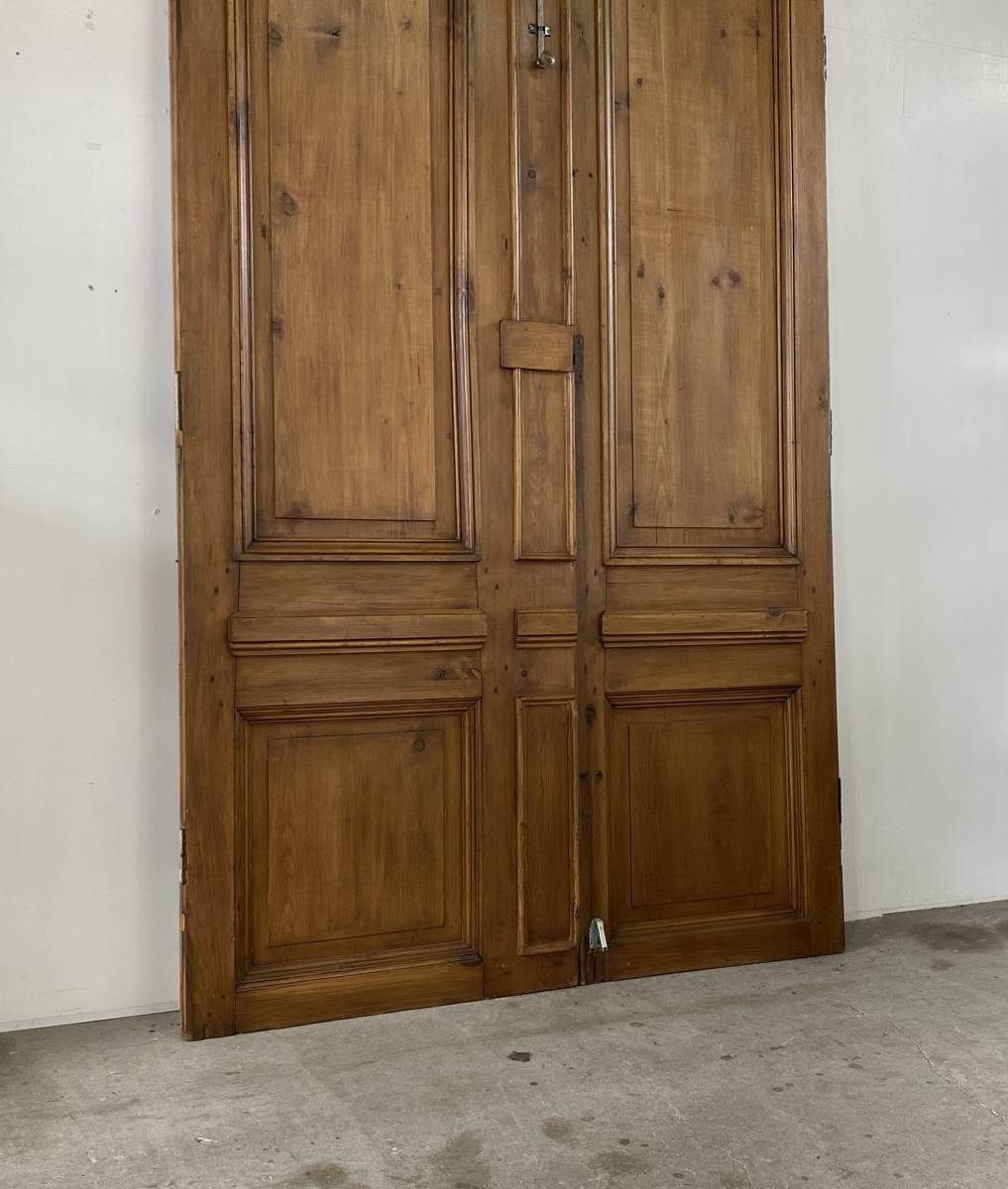フランス アンティーク French Panel Double Doors ドア テーブル