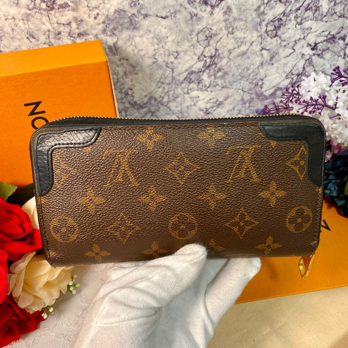 ルイヴィトン LOUIS VUITTON モノグラム レティーロ ラウンド