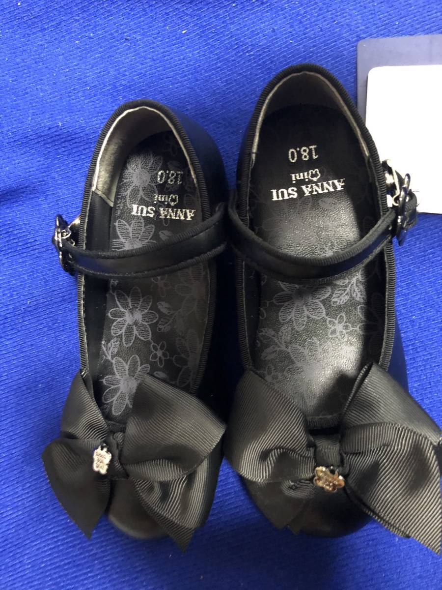 ANNA SUI mini ナルミヤ アナスイ お出かけ シューズ 未使用 18cm 未