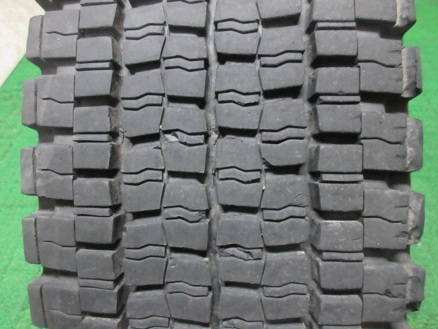 SK521【送料無料 SALE品】225/80R17.5 123/122 超溝高 スタッドレス DECTES SP001 19年製 6本 激安 中型 4トン トラック キャンター エルフ_画像7