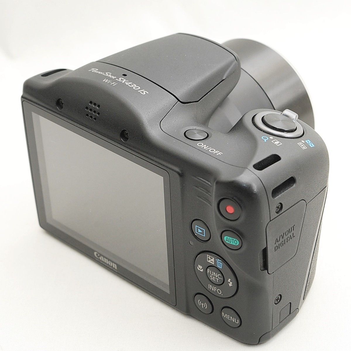 【Wi-Fi搭載】キヤノン Canon PowerShot SX430 IS パワーショット スマホ転送 コンデジ カメラ 中古