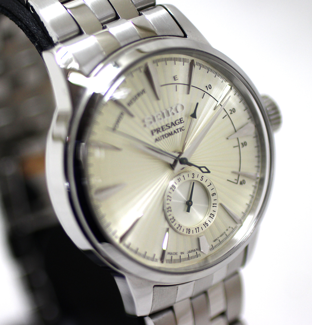 SEIKO】セイコー プレサージュ 4R57-00E0 自動巻き メンズ 腕時計 裏