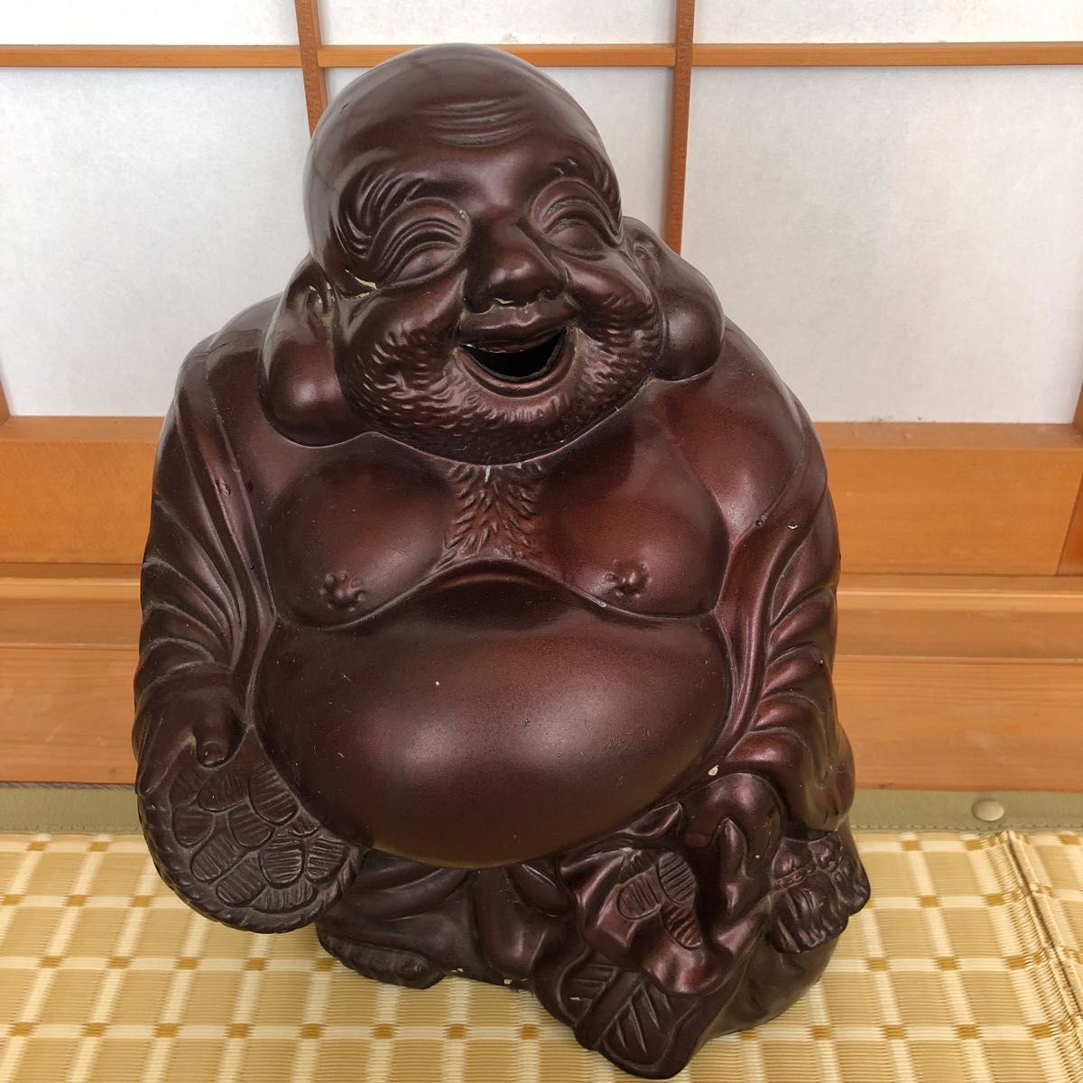 布袋様 七福神 笑門福来 仁成 布袋様 縁起物 置物 レトロ 布袋様 七福神 笑門福来 仁成 布袋様 縁起物 置物 レトロ