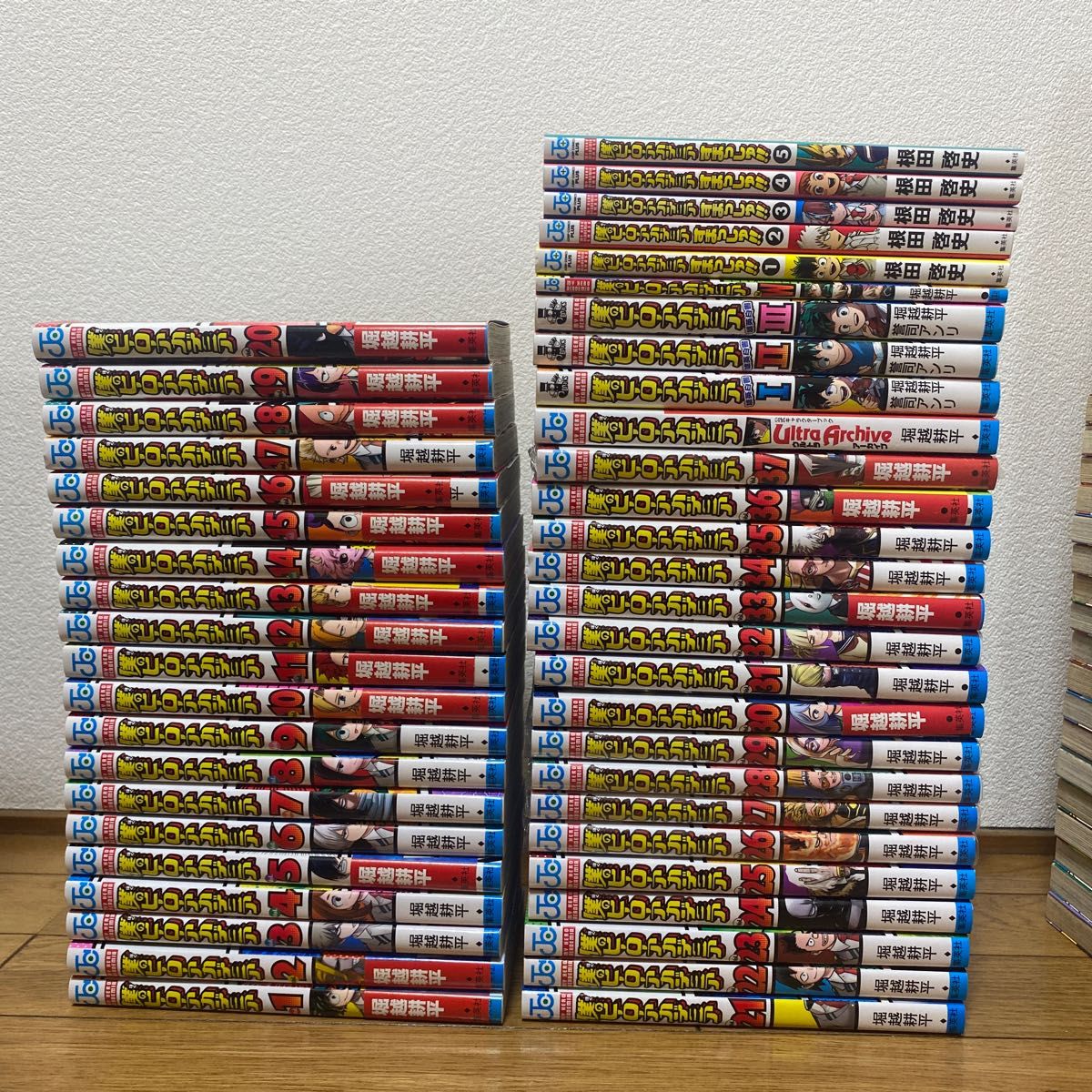 僕のヒーローアカデミア 全巻 37巻セット+関連本10冊 堀越耕平