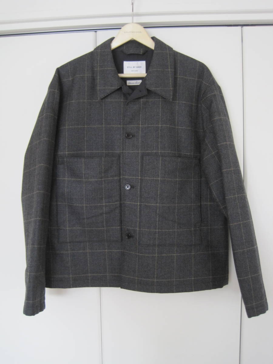 お1人様1点限り】 × HAND BY STILL Steven JACKET ショート丈
