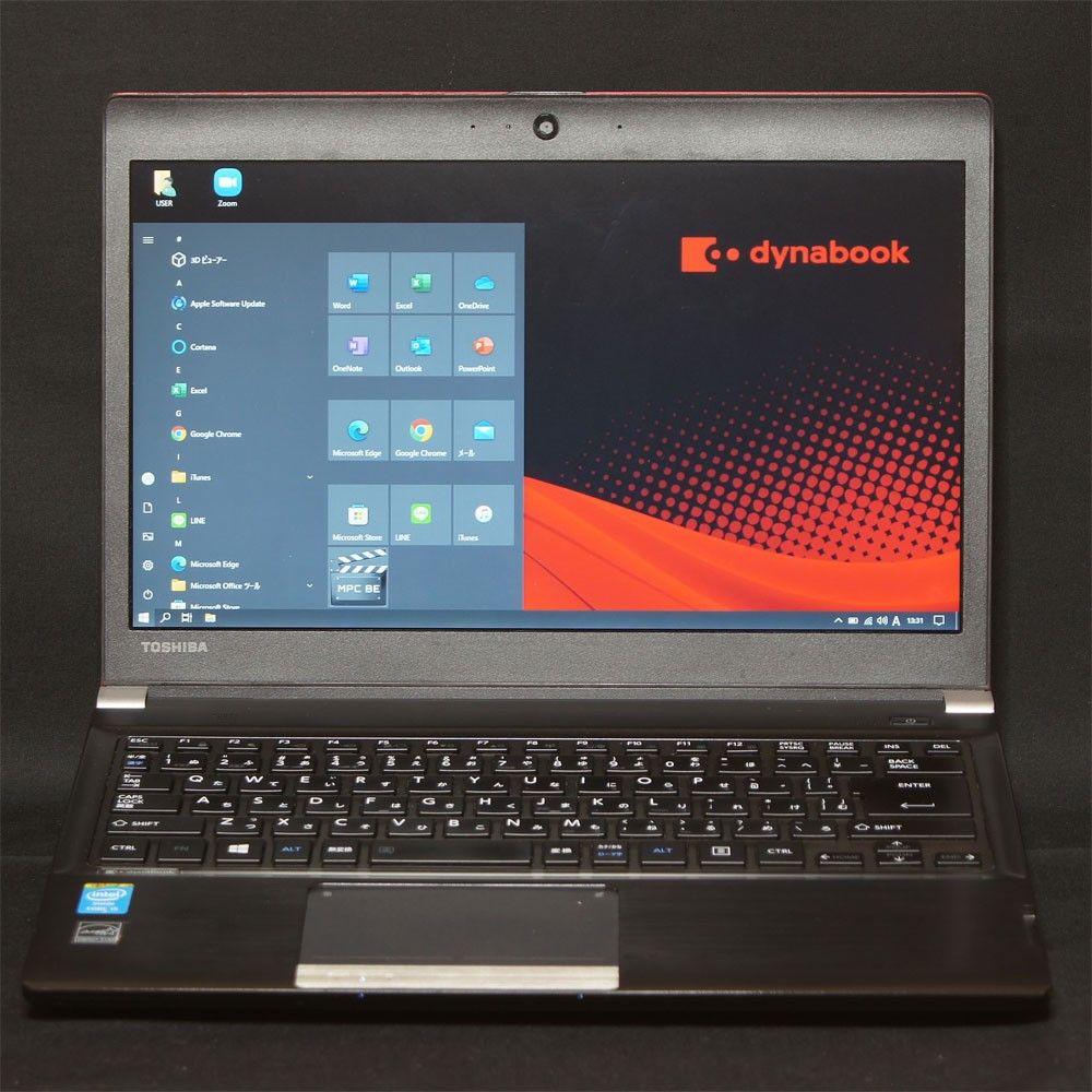 東芝ノート dynabook i5/SSD/8GB/BT/WiFi HDD付き-