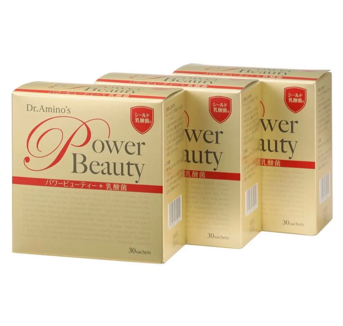 Power Beauty ドクターアミノパワービューティー＋乳酸菌 3箱セット