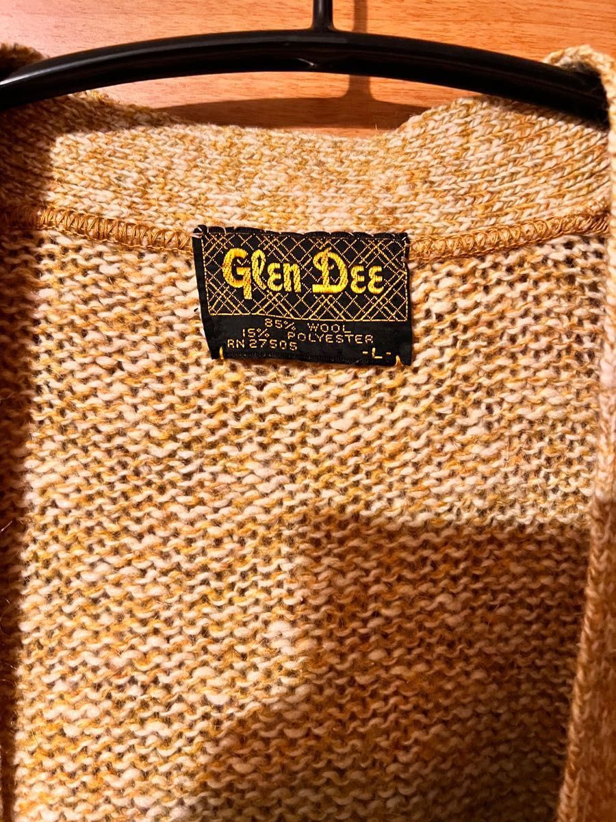 ★美品★60's~ Glen Dee ヴィンテージ ウールカーディガン