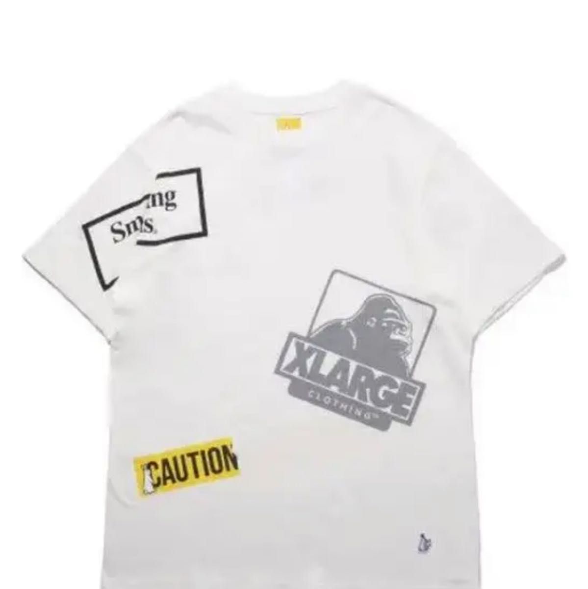XLARGE fr2 コラボ L ホワイト 佐藤ノア着用|PayPayフリマ