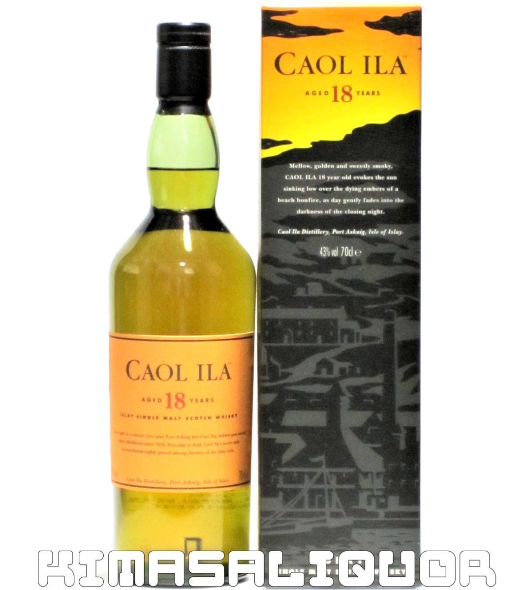 全国送料無料 カリラ 18年 並行品 箱付き 43度 700ml www.natluk.com