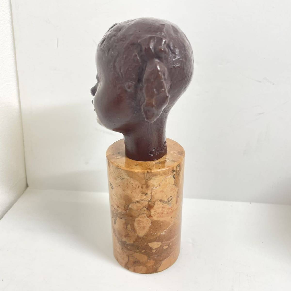 期間限定:30%OFF 佐藤 佐藤忠良 panaka.net ブロンズ像「幼女」 彫刻