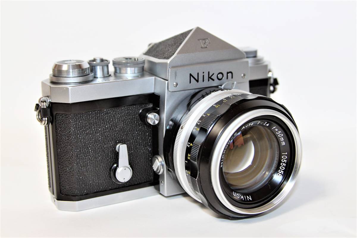 Nikon F アイレベルファインダー NIKKOR-S Auto 50mm F1.4 ニコン