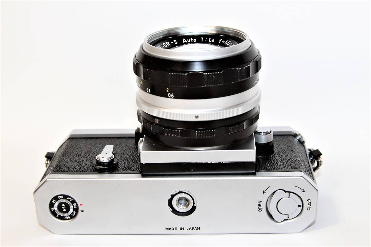 Nikon F アイレベルファインダー NIKKOR-S Auto 50mm F1.4 ニコン