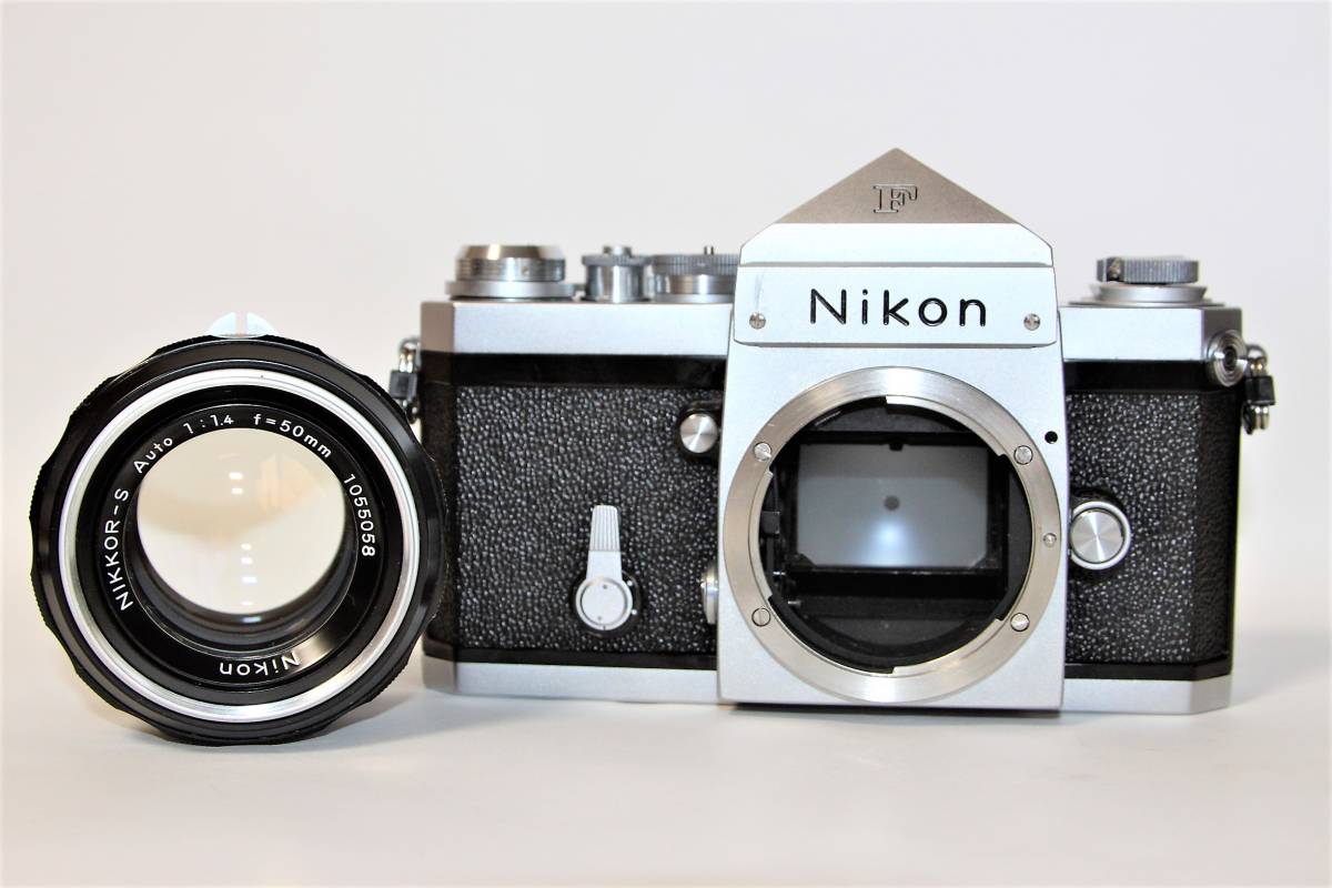 Nikon F アイレベルファインダー NIKKOR-S Auto 50mm F1.4 ニコン