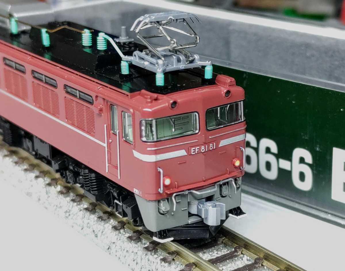 KATO Nゲージ EF81 81 お召塗装機 JR仕様 3066-6 鉄道模型 電気機関車 