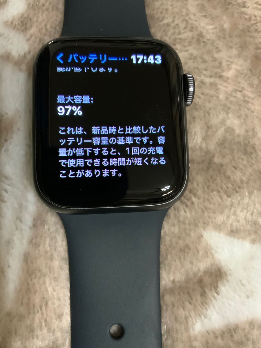 Apple Watch SE(第1世代)スペースグレイ 40mm GPSモデル ミッドナイト