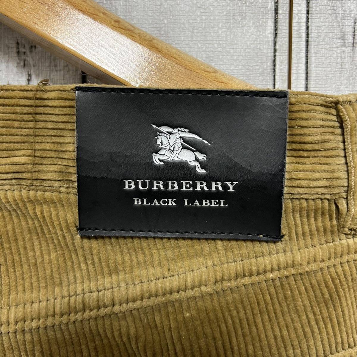 未使用タグ付き！BURBERRY BLACK LABELコーデュロイパンツ！_画像4