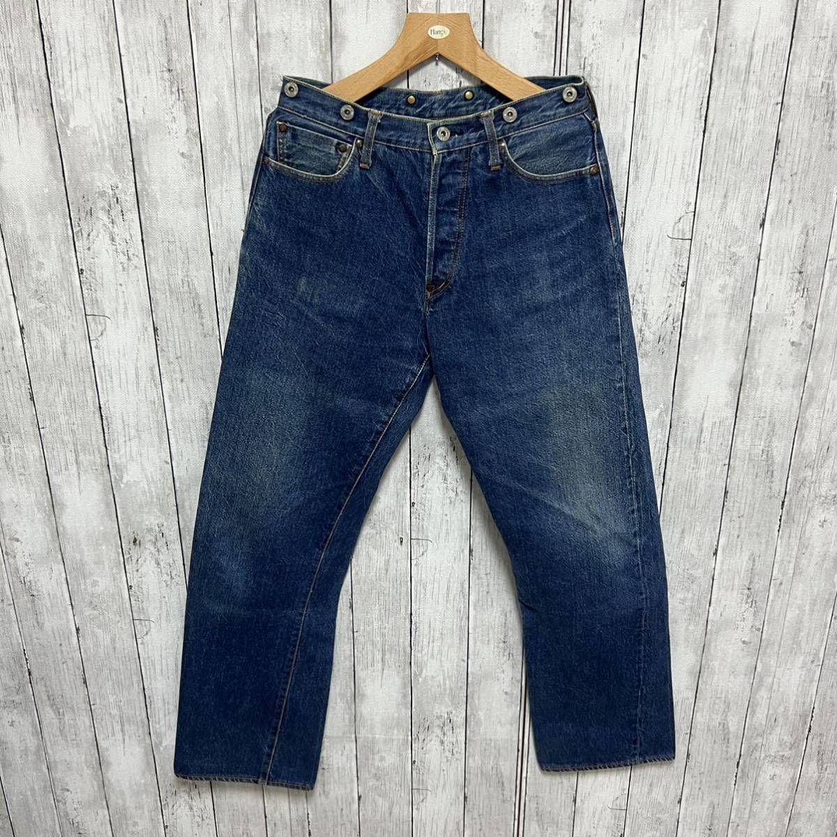 WORKERS シングルポケットセルビッチデニム シンチバック 日本製 WORKERS シングルポケットセルビッチデニム シンチバック 日本製