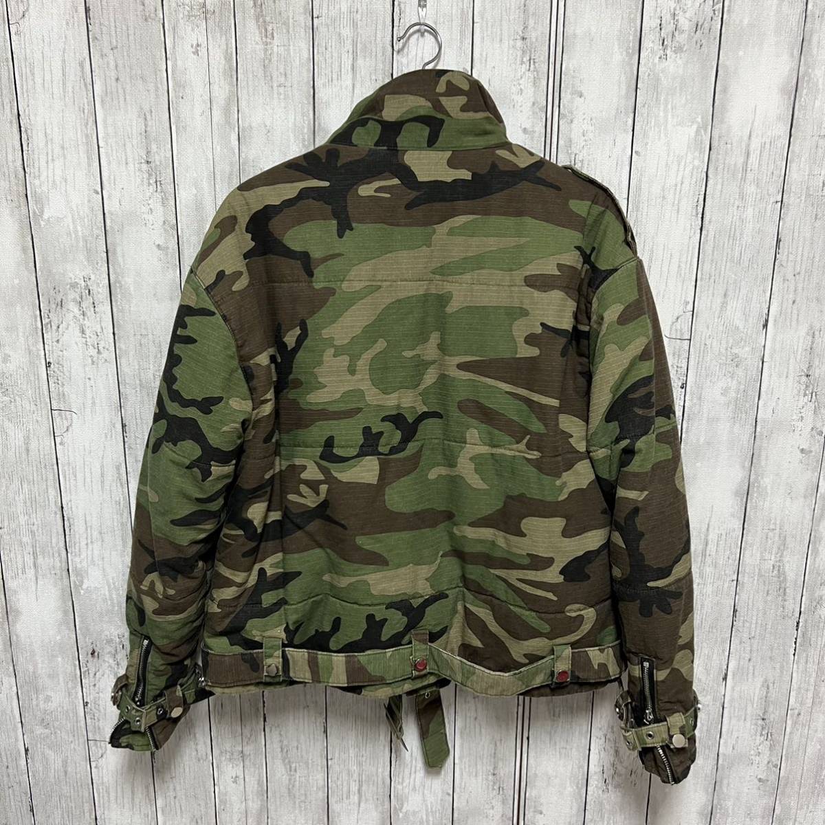 PATRIOT CAMO MOTO PUFFER JACKET迷彩ジャケット! | labiela.com