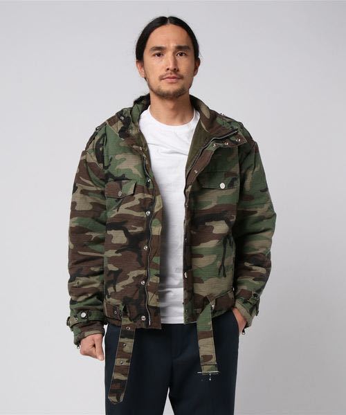 PATRIOT CAMO MOTO PUFFER JACKET迷彩ジャケット! | labiela.com