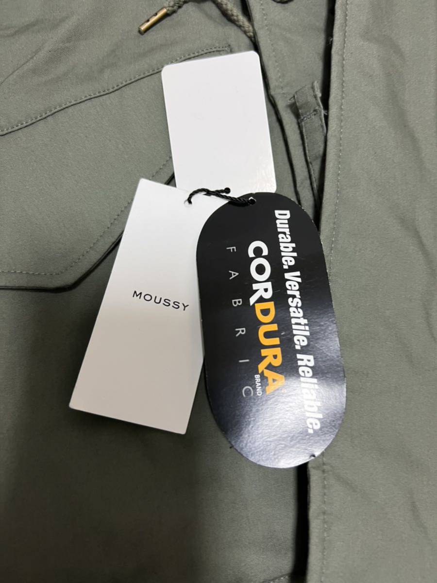 未使用タグ付き！moussyCORDURA BIG HOODIE DOWN CT 30,580円　マウジー_画像7