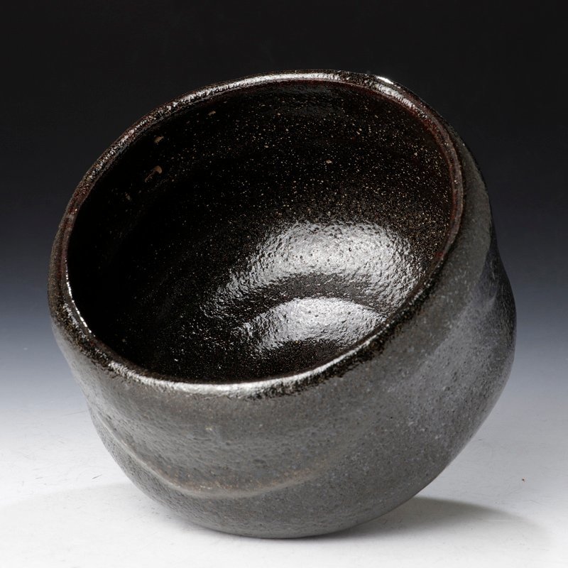 Yahoo!オークション - 【古美味】檜垣青子造 黒茶碗 茶道具 保証 Yahoo!オークション - 【古美味】檜垣青子造 黒茶碗 茶道具 保証