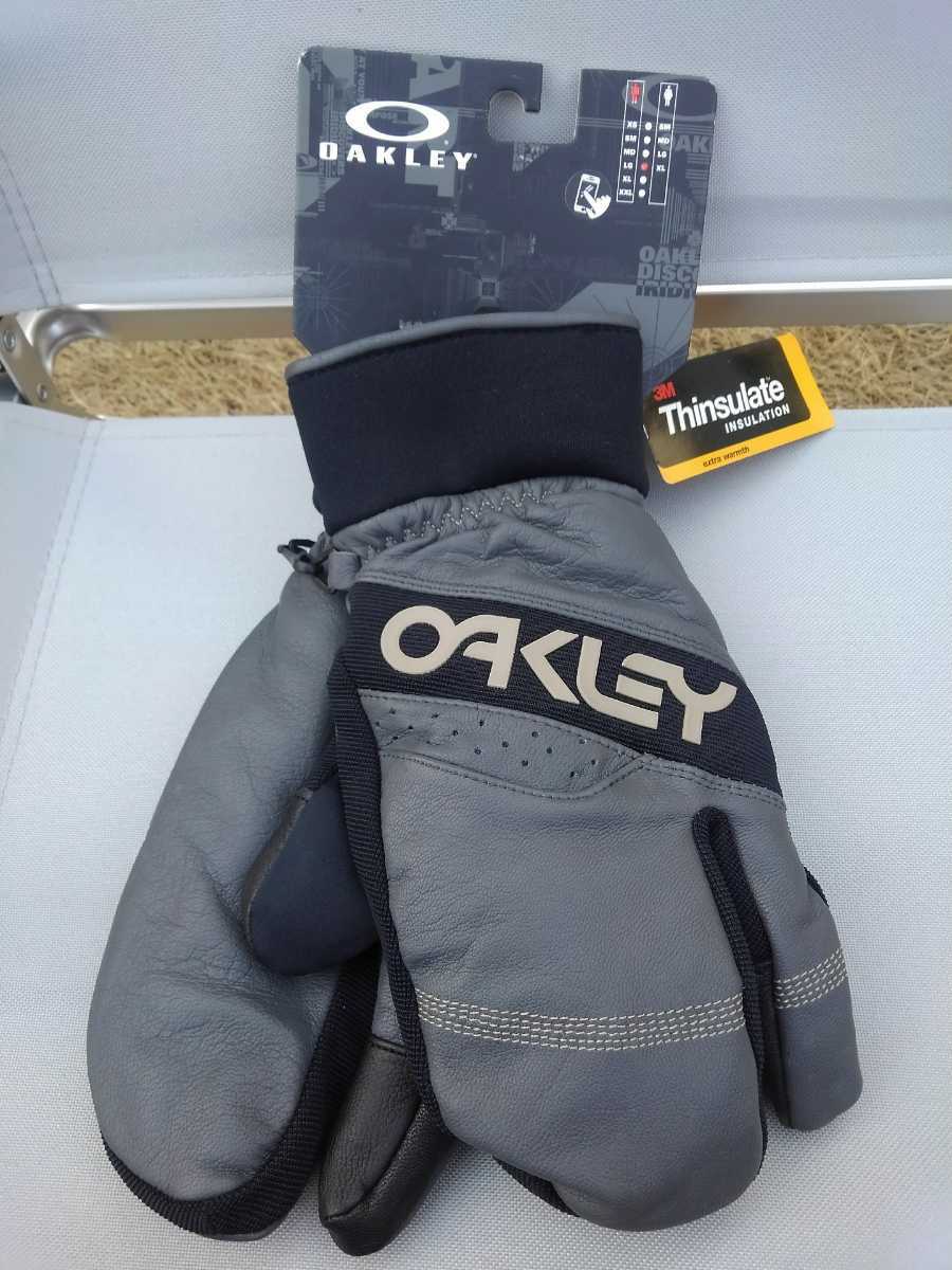 【Lサイズ】オークリーOAKLEY：FACTORY WINTER TRIGGER MITT2 山羊皮使用 カラー:SHADOW_画像1