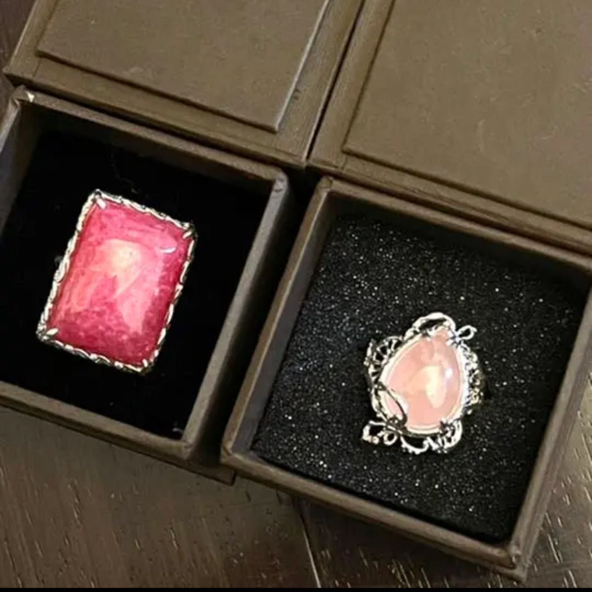 SALE☆松屋銀座で購入!kiri jewelry 天然石リング - アクセサリー SALE☆松屋銀座で購入!kiri jewelry 天然石リング - アクセサリー