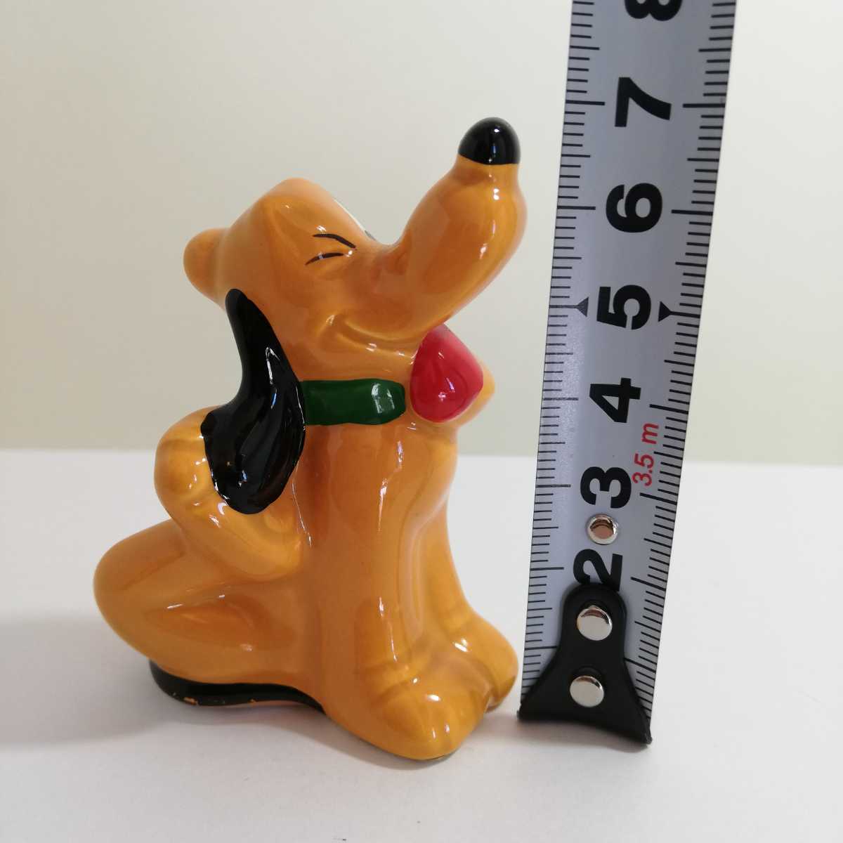 Disney Disney Tokyo Disney Land Vintage figyu Lynn [ ear ... Pluto ] H6.9cm [ clay made . doll ornament Pluto ]