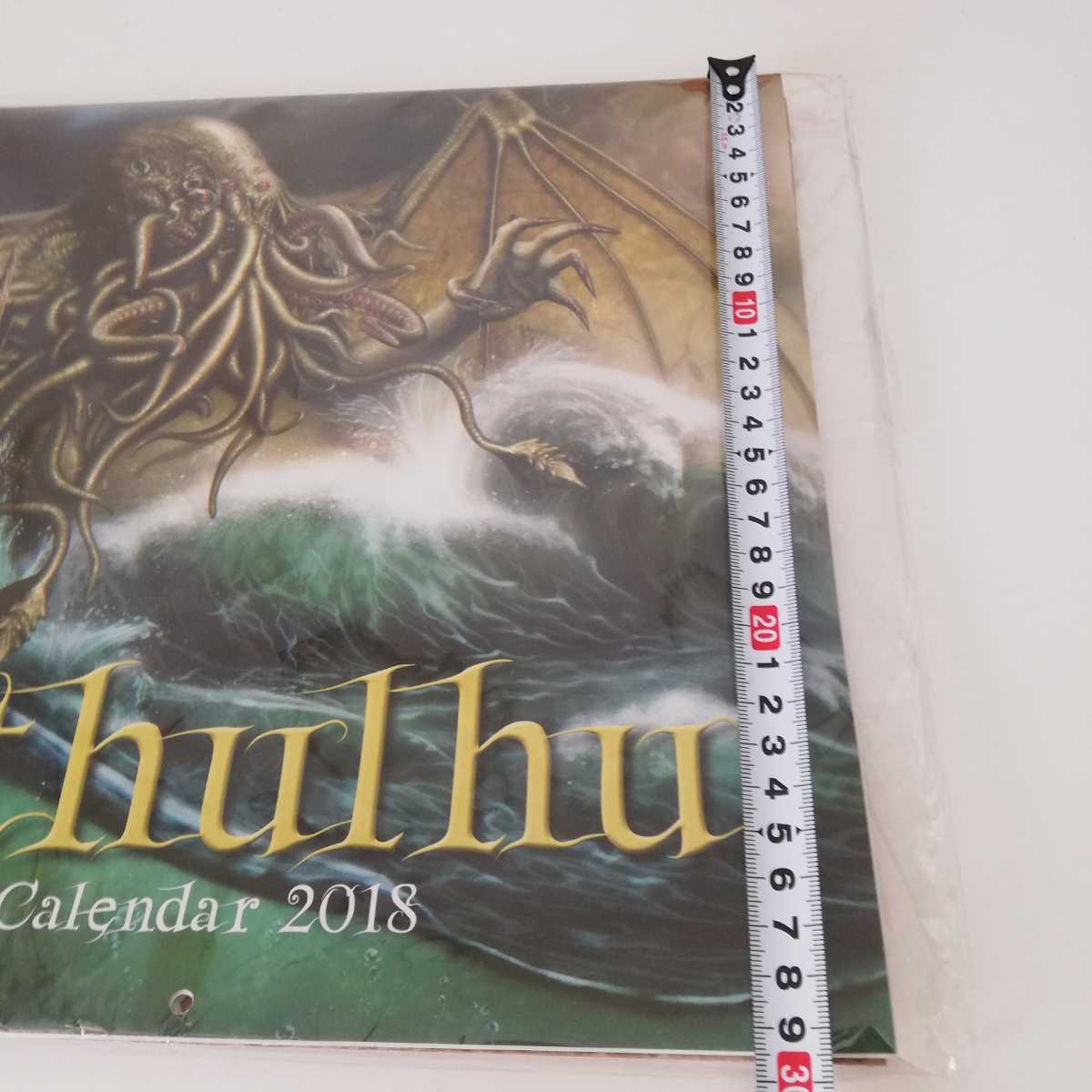 Cthulhu クトゥルフ カレンダー 2018年 詳細不明 クトゥルフ神話 神話 TRPG グッズ_画像10