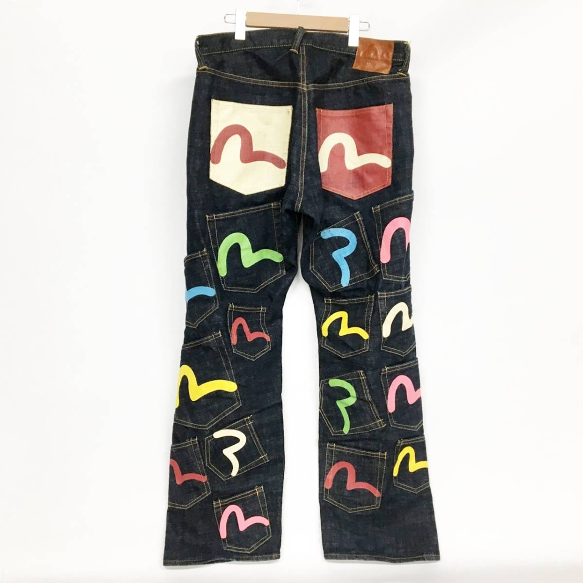 デニムパン 1281013B☆ EVISU エヴィス メニーポケット デニムパンツ