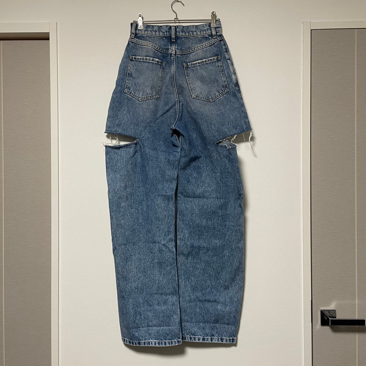maison margiela スリットジーンズ デニム