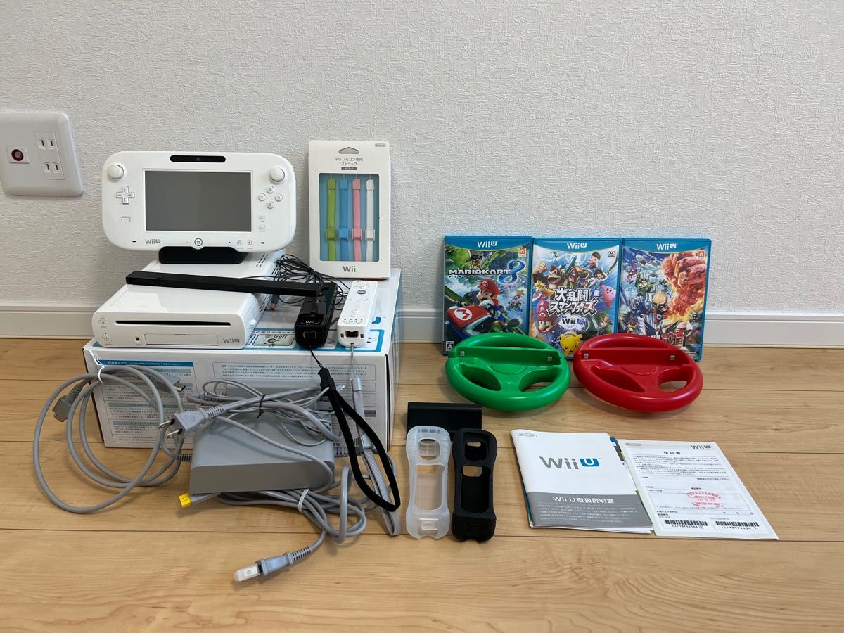 WiiU本体 スポーツプレミアムセット マリオカート8 などソフト付き