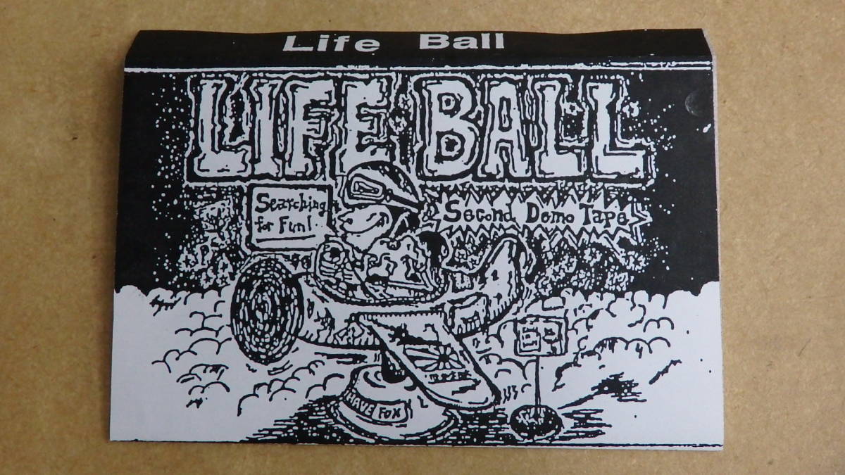 ☆カセットテープ / LIFE BALL 2ndデモ　7曲入　未CD化_画像4