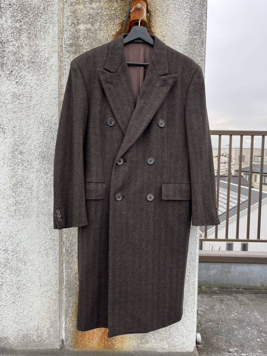 Chester Barrie wool cashmere double coat